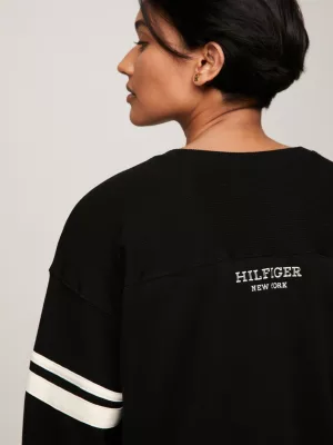 Camiseta Varsity de Manga Comprida da Coleção 1985
