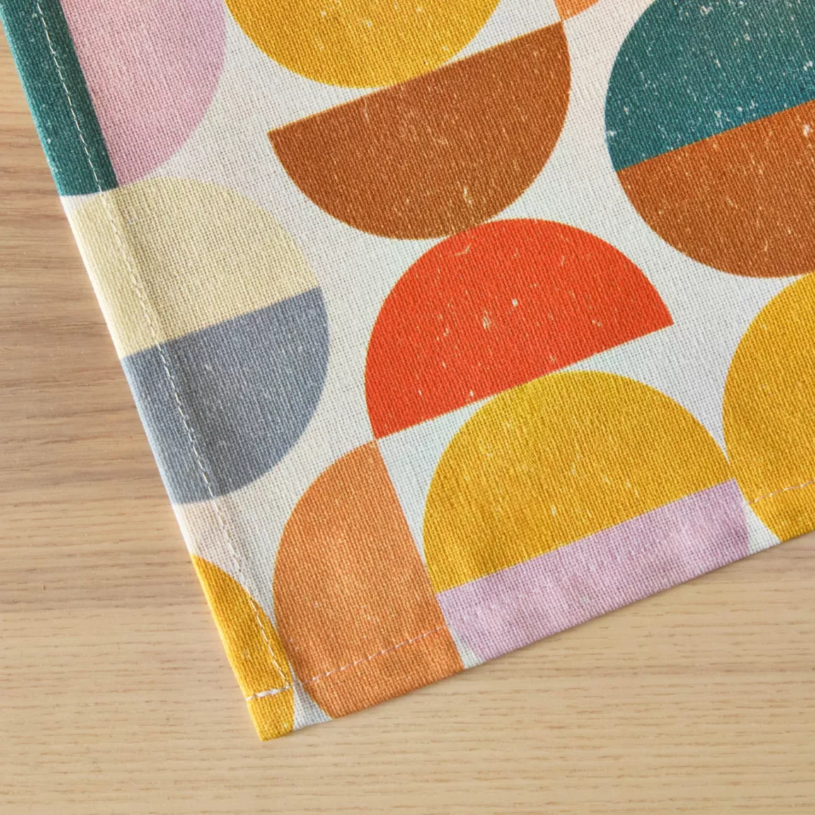 Nappe rectangulaire coton enduit (150 x 250 cm) Brooklyn Multicolore