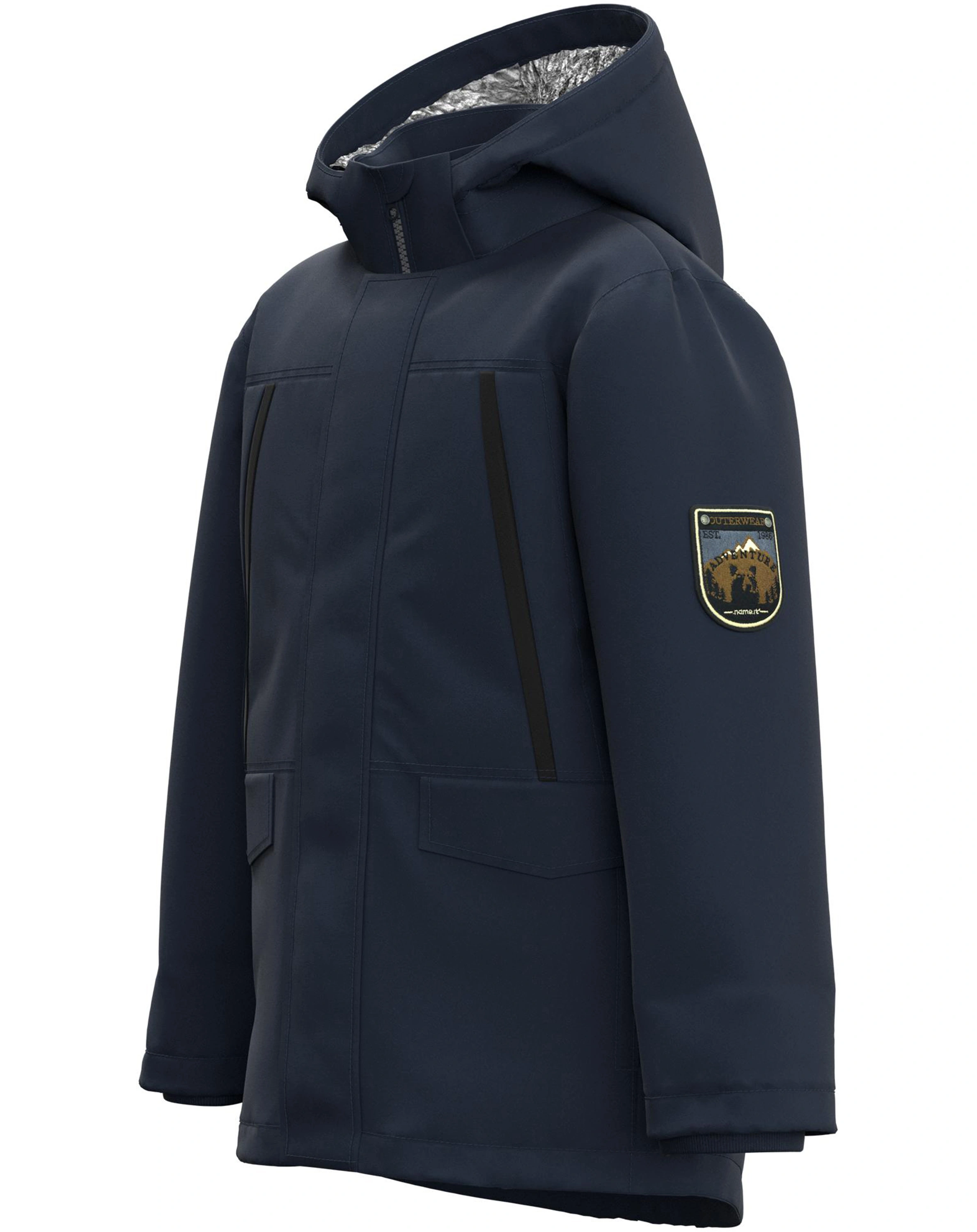 Winterparka NKMMILLER in dark sapphire