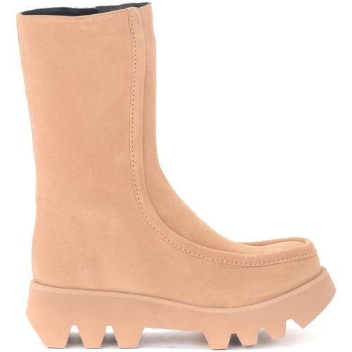 PALOMA BARCELÓ - Bota Paloma Barcelò Ivet de suede avellana Beige