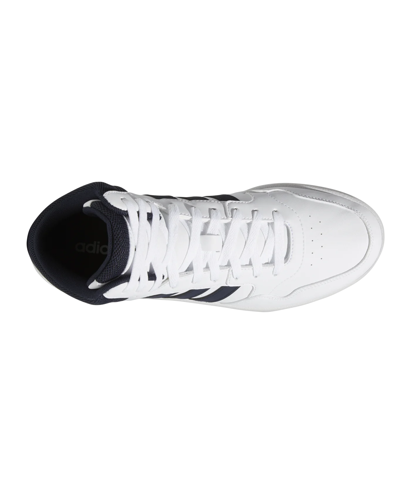 adidas Hoops 3.0 Mid Weiss Blau Rot