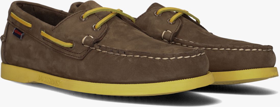 SEBAGO bruine sebago veterschoenen docksides
