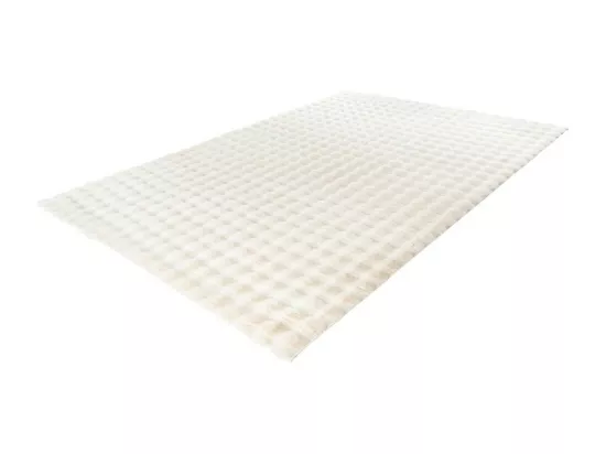 Tapis 150x80cm, design H008Y coloris ivoire - Confort et élégance pour votre intérieur