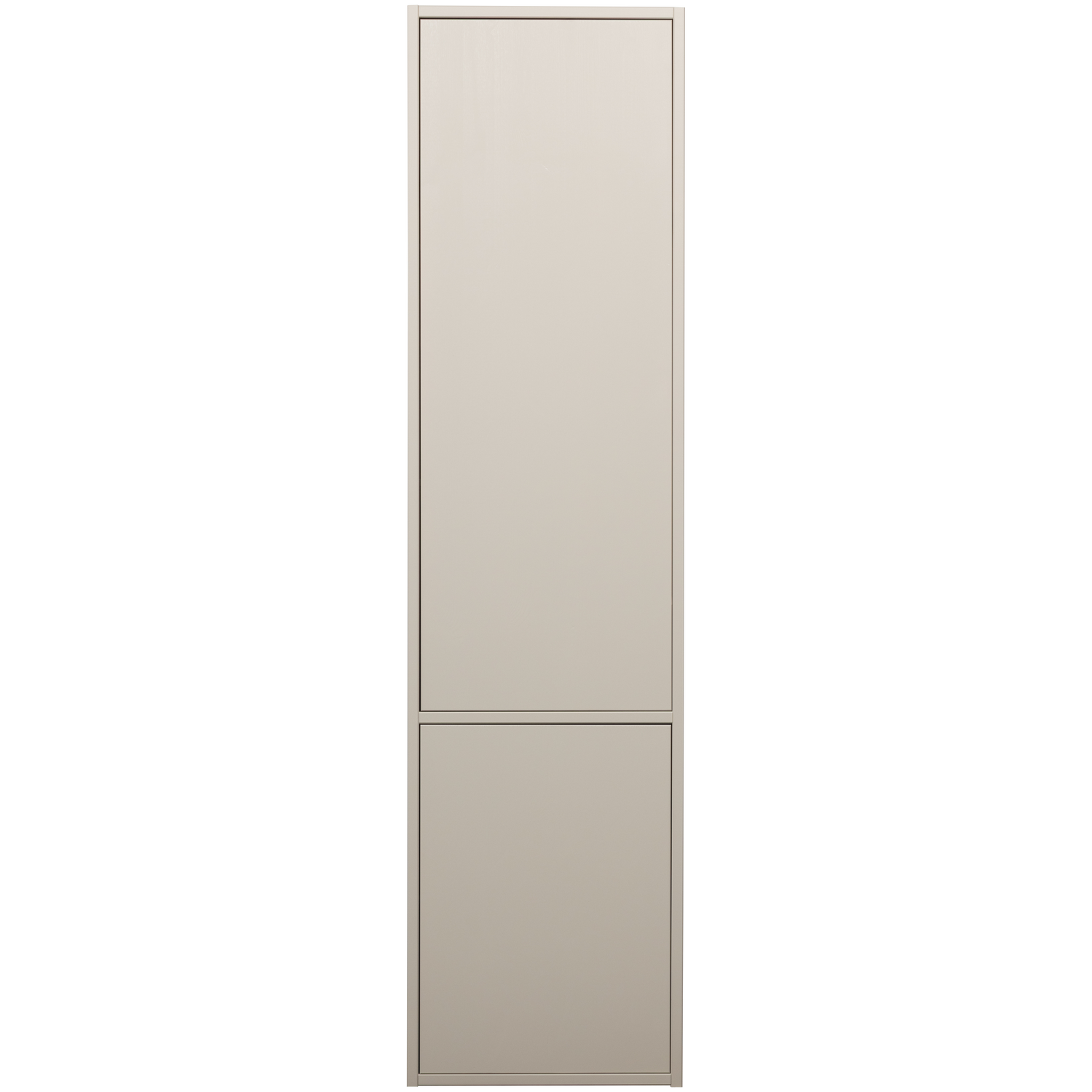 WOOOD Meggy Smalle Opbergkast - Grenen hout - Dust |Grijs - 215x55x40