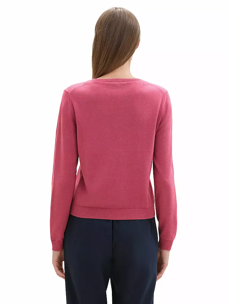 TOM TAILOR Strickjacke pink