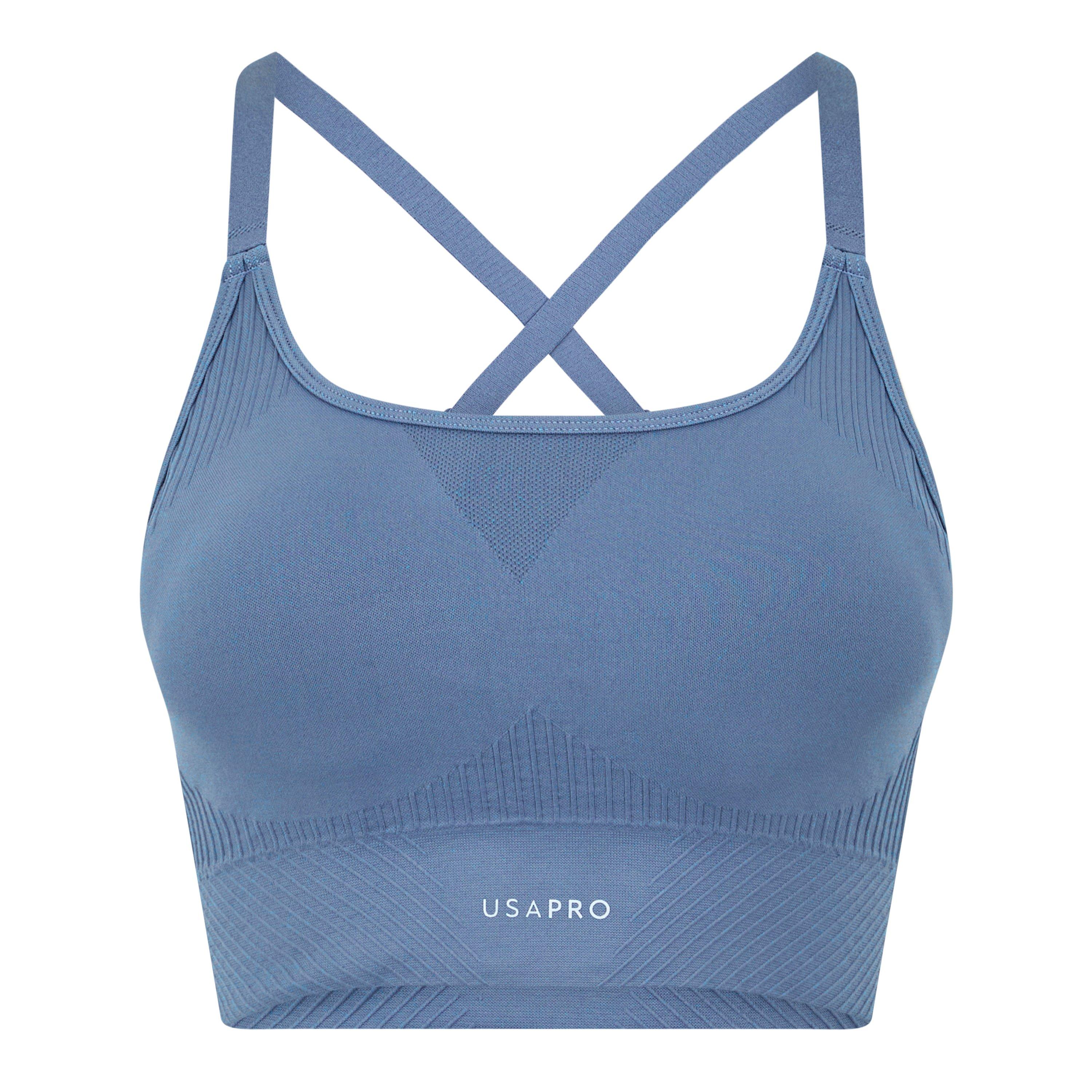 USA Pro UP Seamless Adjustable Sports Bra