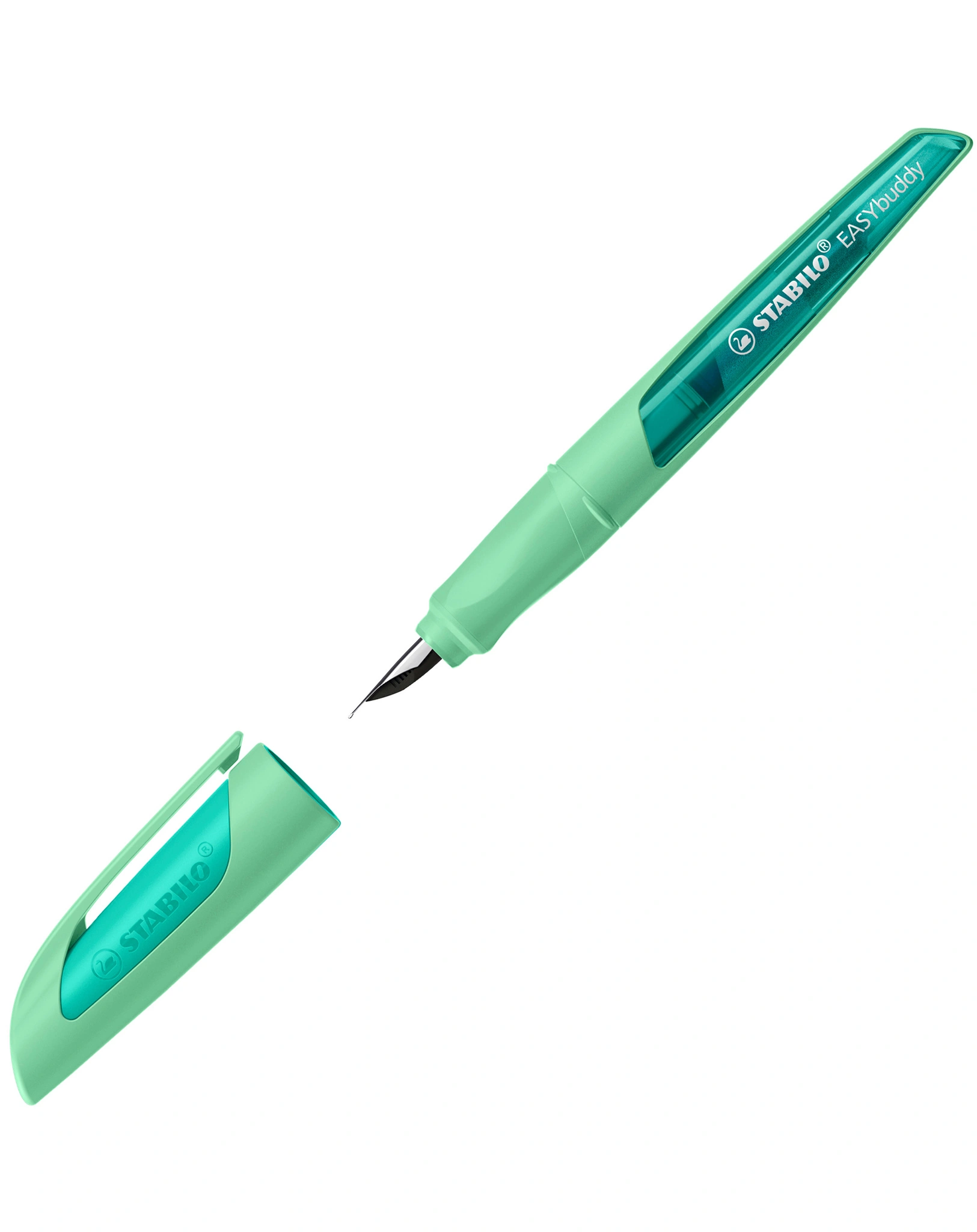 Schulfüller STABILO® EASYbuddy Pastel mit Standard-Feder M in minzgrün