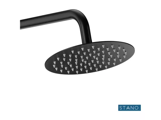 Colonne de douche thermostatique PONTI noir mat
