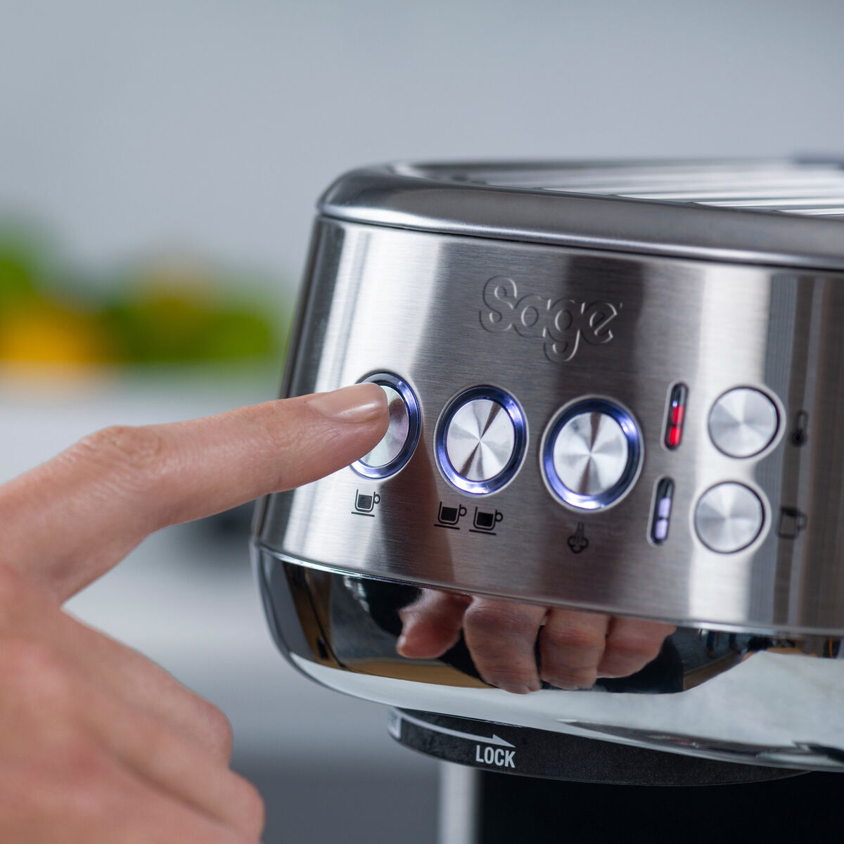 SES500SST The Bambino Plus espressomaskine, rustfrit stål