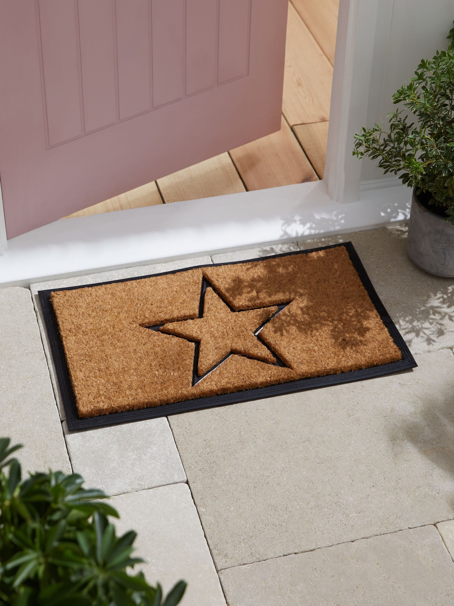 Star Motif Doormat