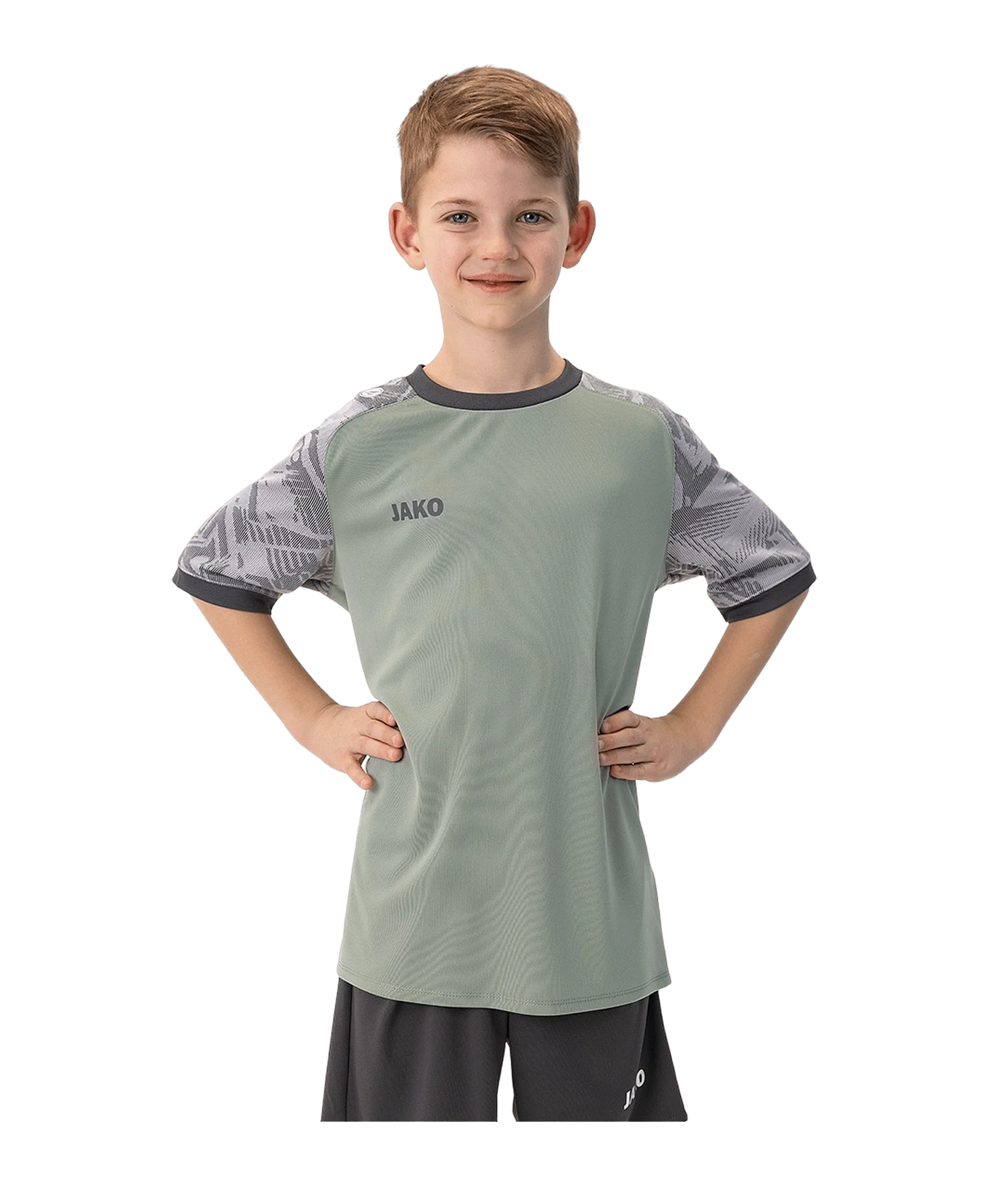 JAKO Iconic Trikot Kids Grün F238