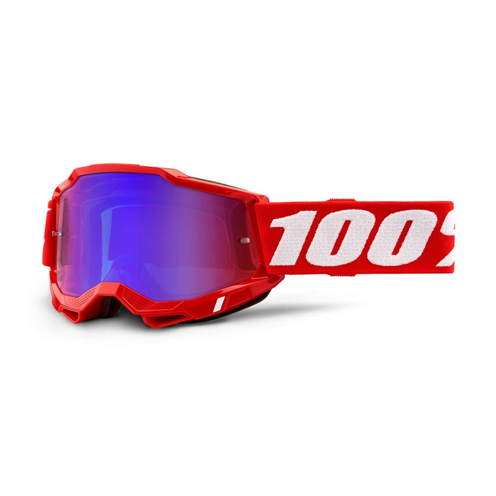 100 percent ACCURI 2 - Masque VTT red/mirror red/blue