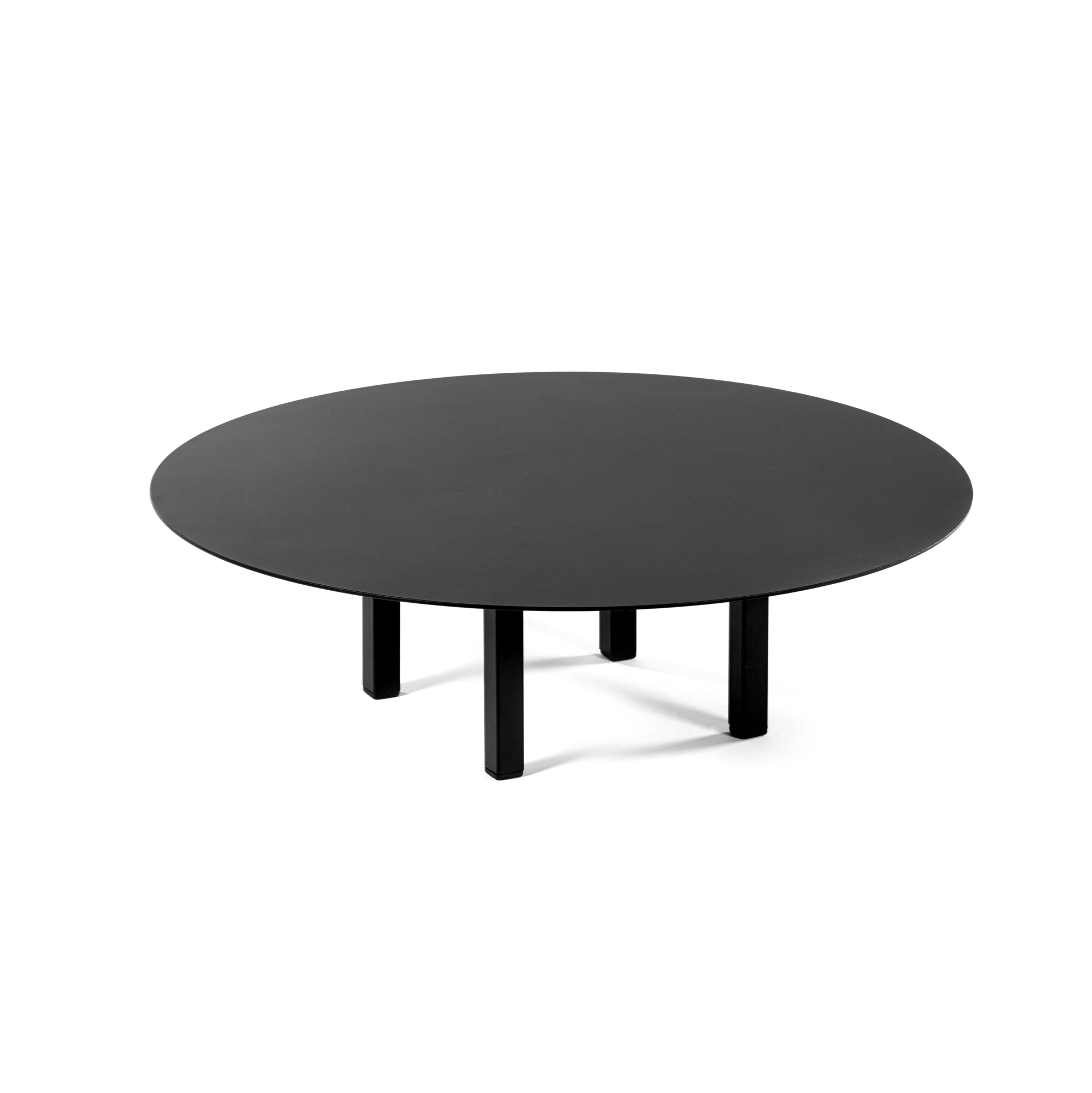 Salontafel Lowtable 01 Ø68 zwart