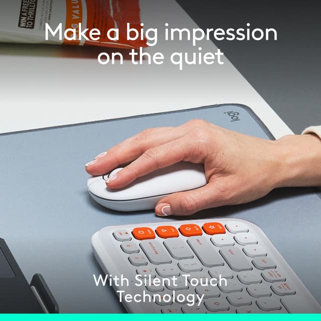 Logitech POP mus (Off-white)