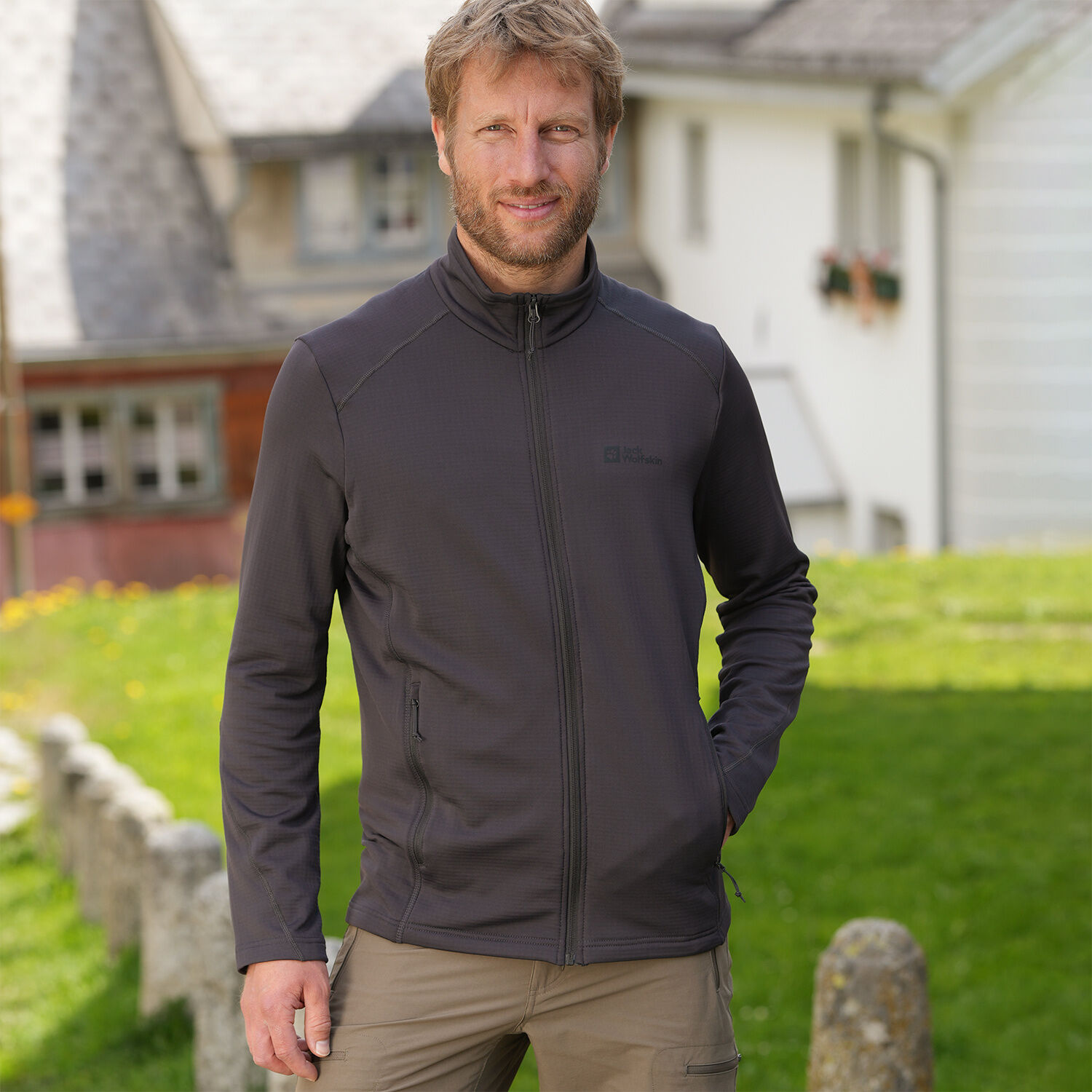 Jack Wolfskin Herren Fleece Jacke Kolbenberg FZ M