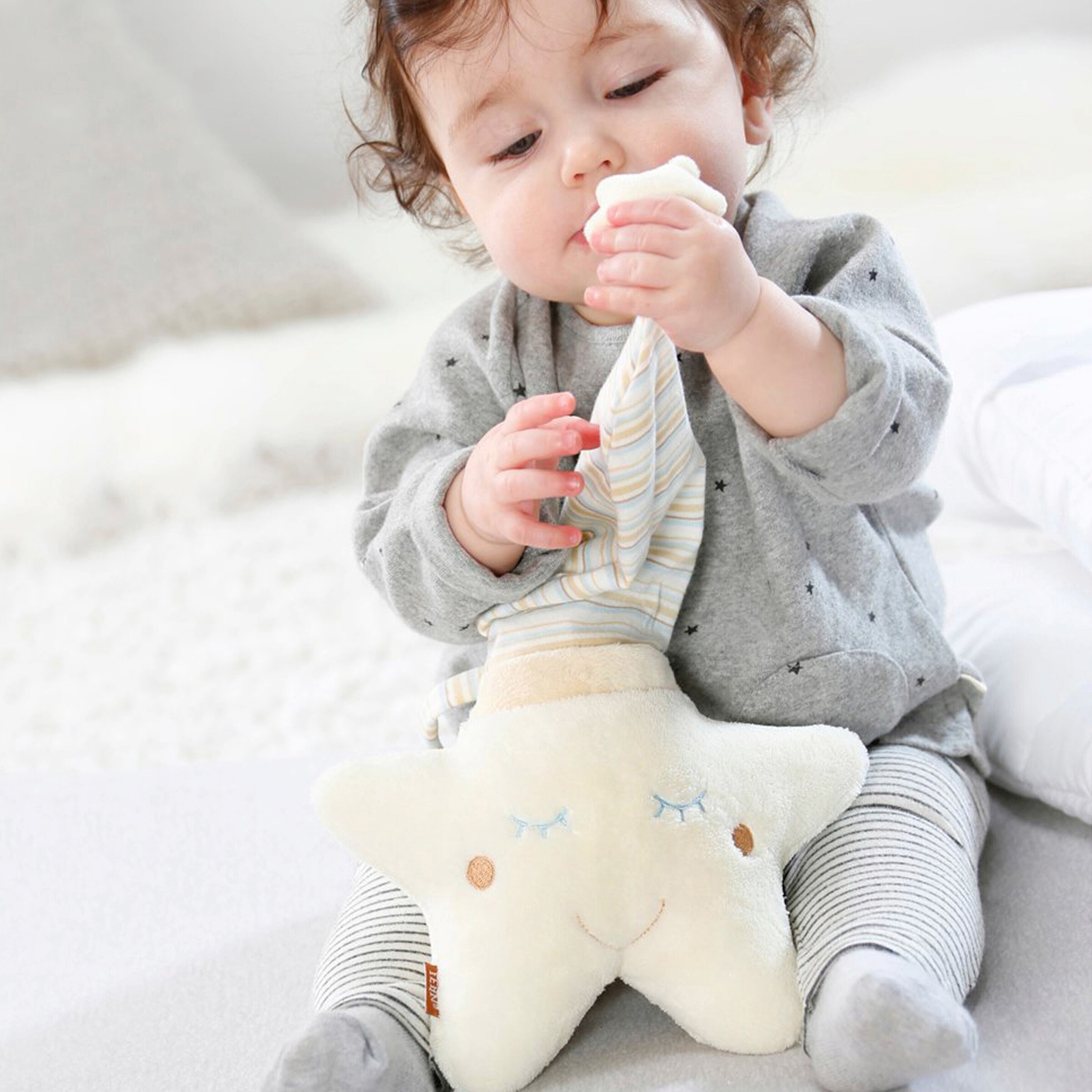 Fehn Spieluhr Stern Baby Love 22cm
