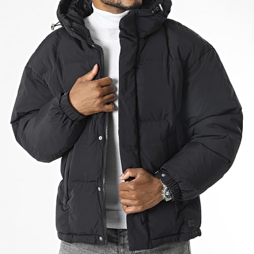 Doudoune Capuche Noir