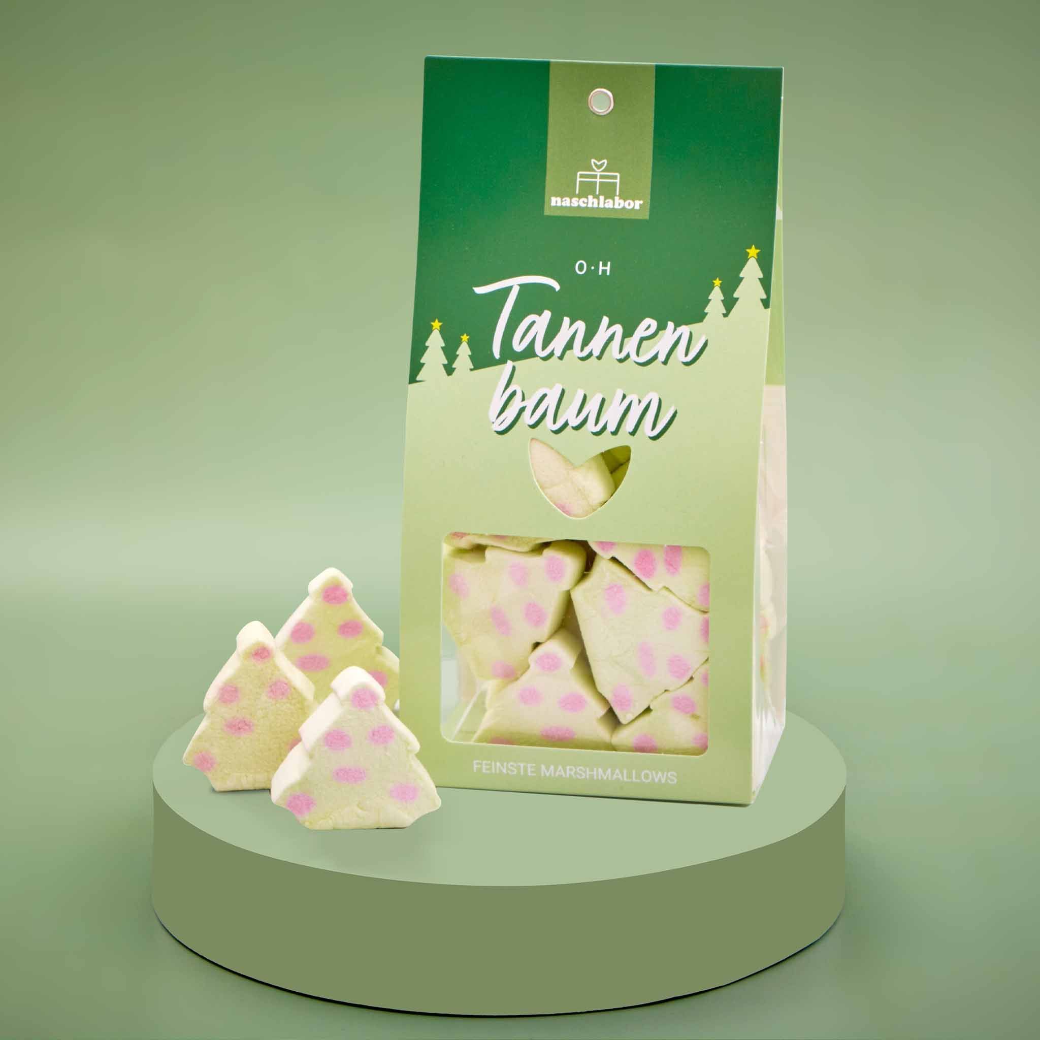 naschlabor Oh Tannenbaum Marshmallows in Geschenkverpackung
