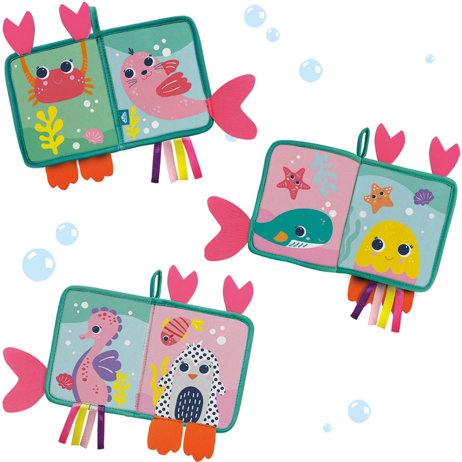 SES Creative® Meerestierschwanz Badebuch