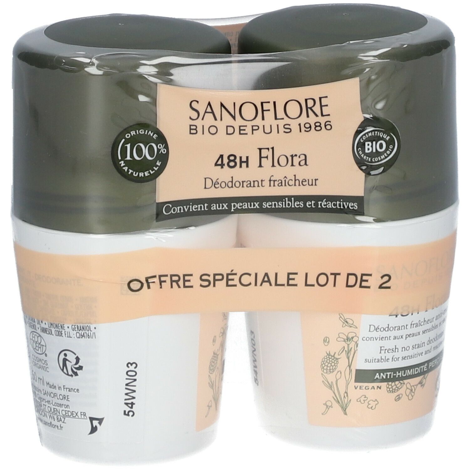 Sanoflore Deodorant 24h Flora