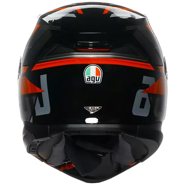 AGV - Casque K7 Taurax Noir / Rouge