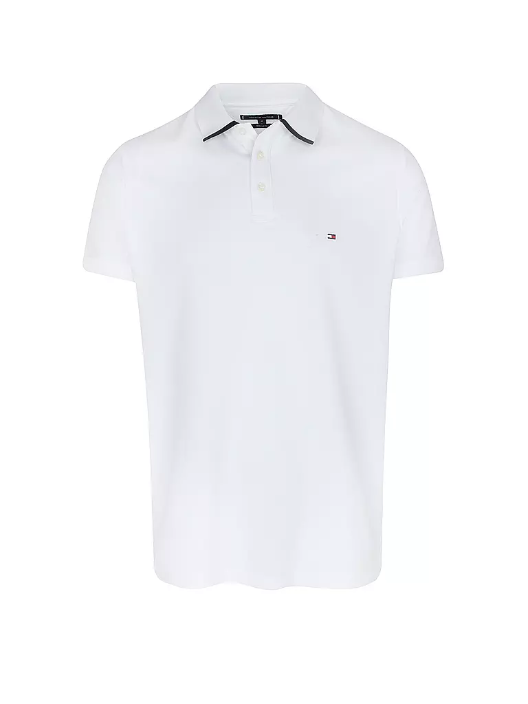 TOMMY HILFIGER Poloshirt Regular Fit weiss