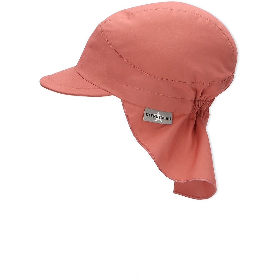 Sterntaler Schirmmütze mit Nackenschutz rosa