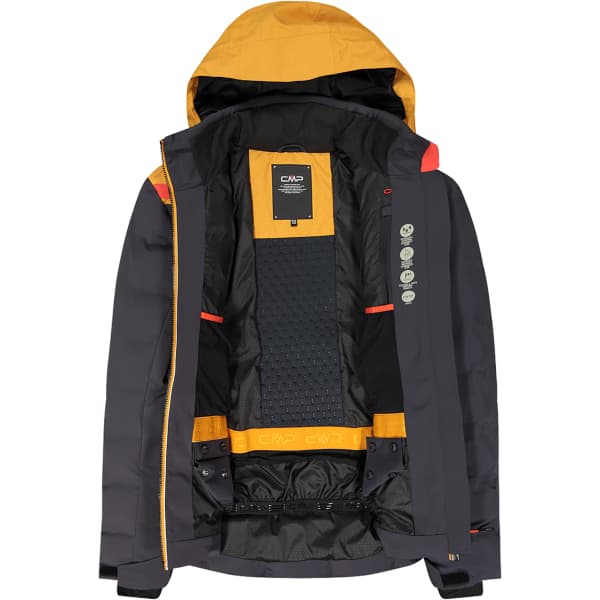 Veste de ski CMP MAN JACKET ZIP HOOD ANTHRACITE