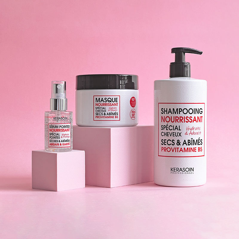 Masque nourrissant pour cheveux secs et abimés