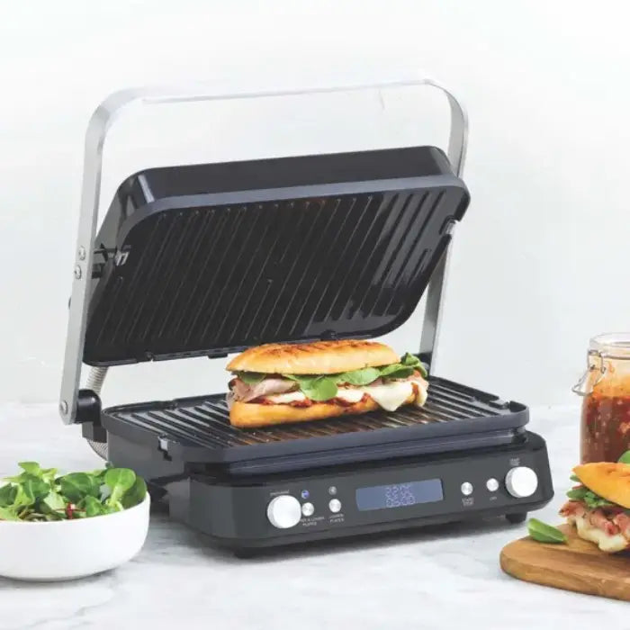 GreenPan Bistro Contact Grill - PFAS vrij Zwart