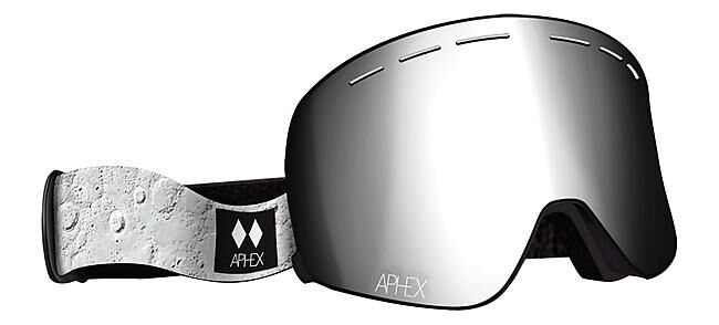 APHEX - MASQUE DE SKI VIRGO BLACK SILVER CAT 3+1