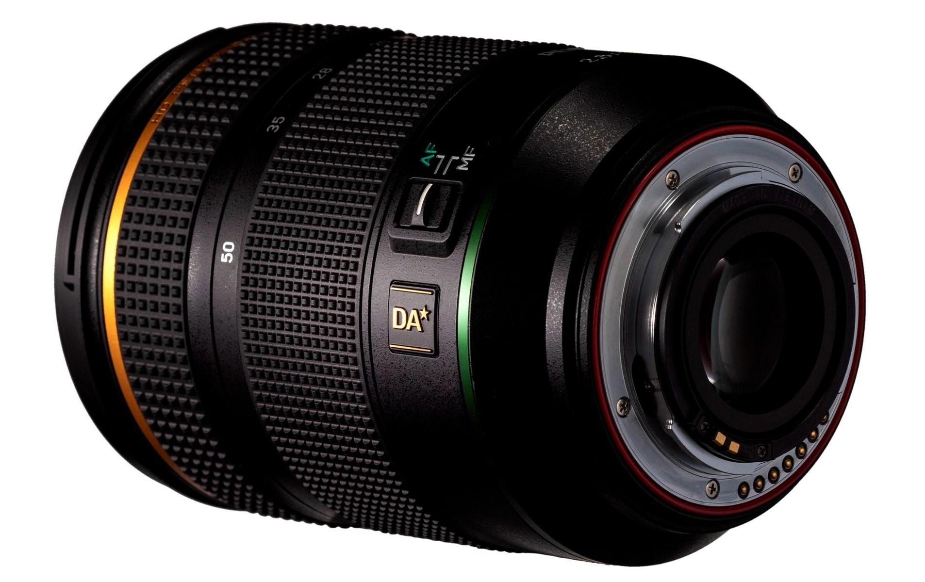 Zoomobjektiv HD DA 16-50mm F/2.8 ED PLM AW Pentax K<br>Kontrastreiches, hochauflösendes Zoomobjektiv mit minimalen Aberrationen