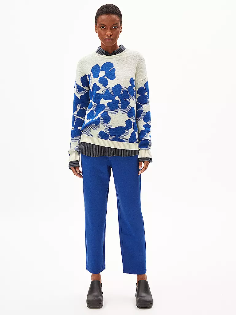 ARMEDANGELS Businesshose LINAA LOU 7/8 blau