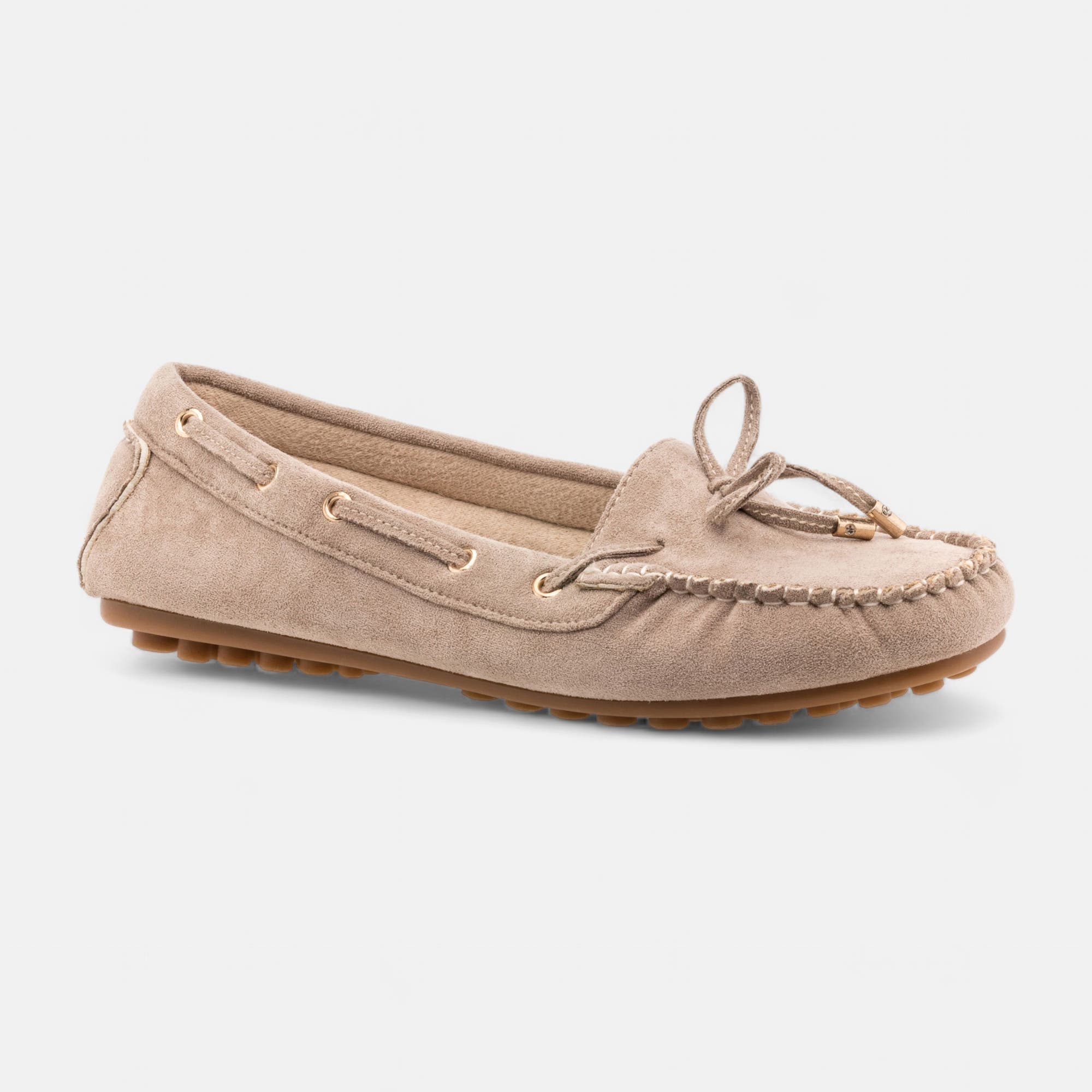 Mocassins Femme taupe
