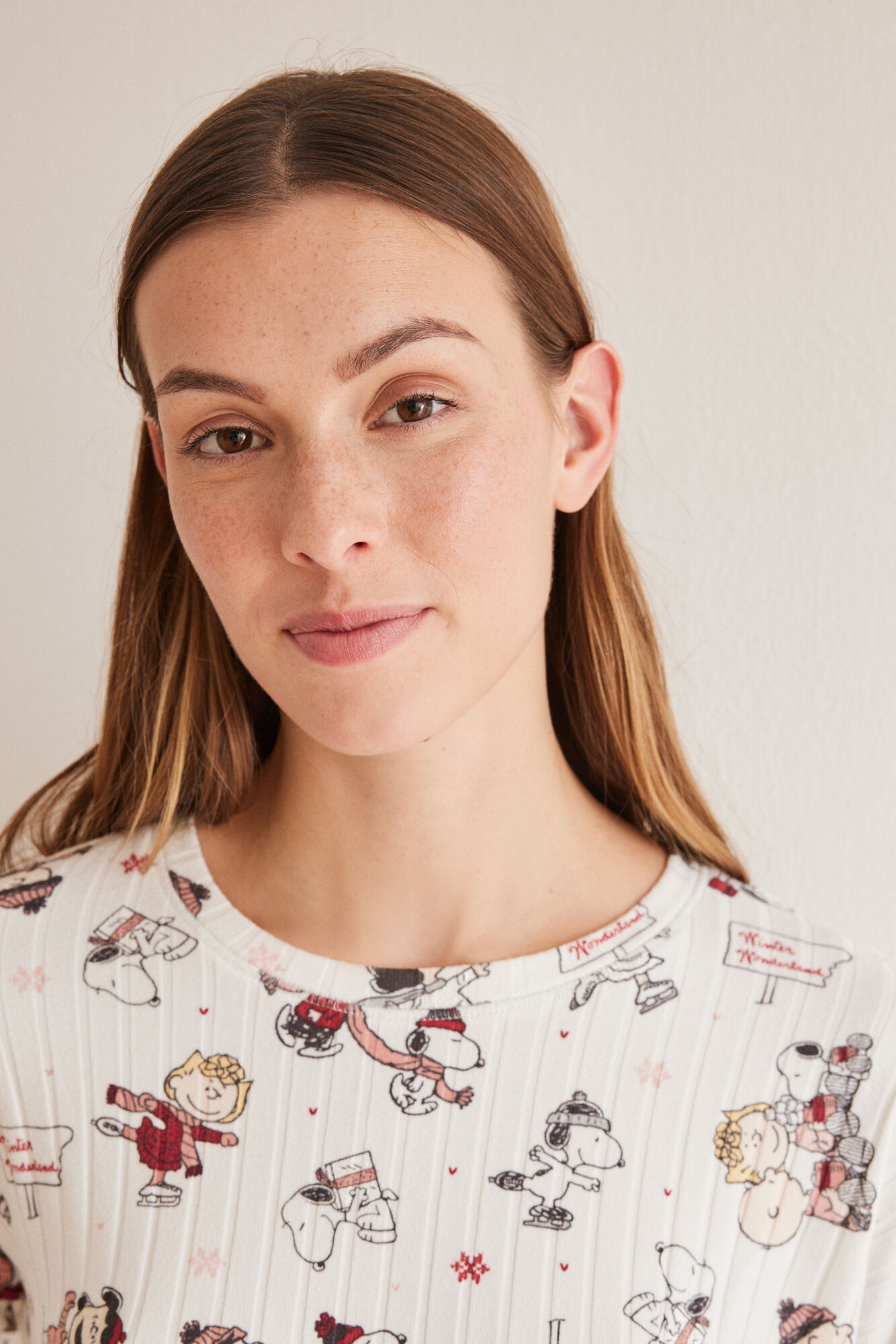 pijama com estampa do Snoopy