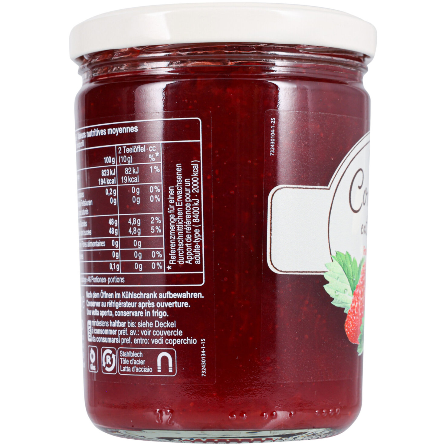 Erdbeeren Konfitüre
