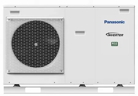 Panasonic luft/vand varmepumpe udedel type WH-MDC09J3E5 Monoblock (Køle- og varmedrift) 9 KW. J Generation.