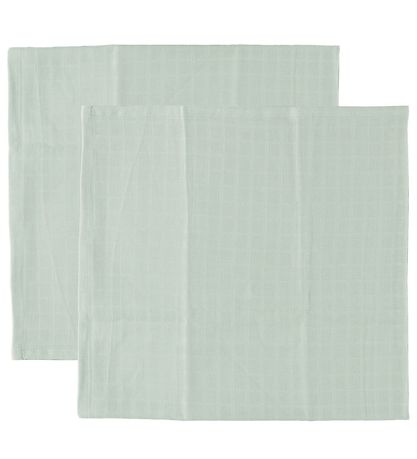 Cam Cam Spucktücher - 70x70 - 2er-Pack - Dusty Green