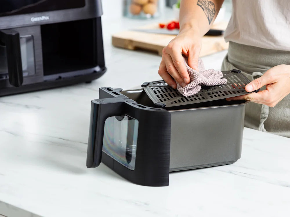 GreenPan Bistro AirFryer DUAL XL   8delig Bak set PFAS-vrij