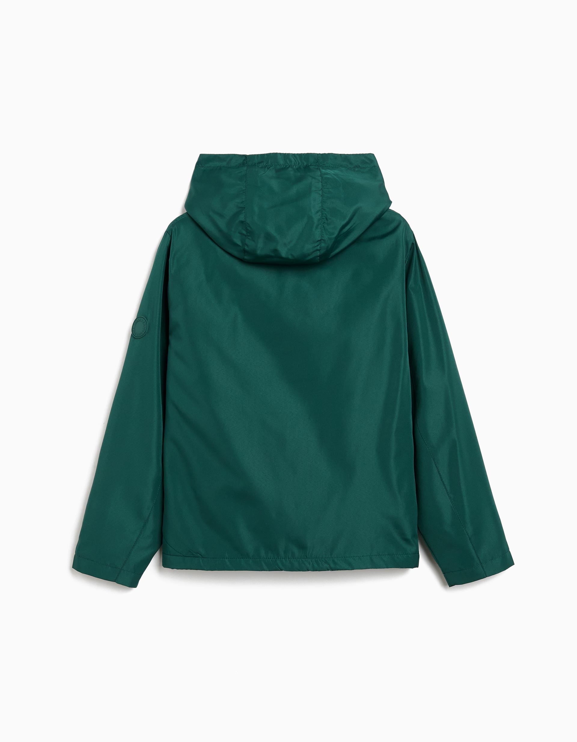 Parka com Capuz, Menino, Verde Escuro