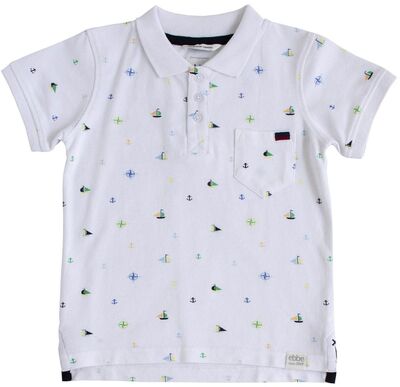 Ebbe Harper Piké T-Shirt, Multi Sea Print