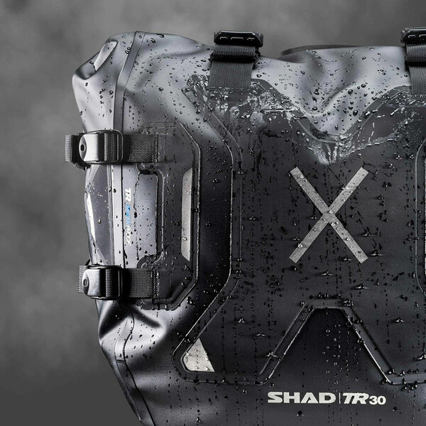 Shad - Sacoches latérales étanches TR30 TERRA Adventure Noir