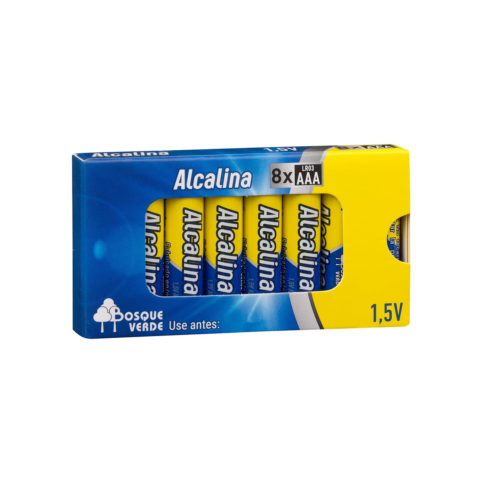 Pile alcaline AAA LR03 Vert Forêt