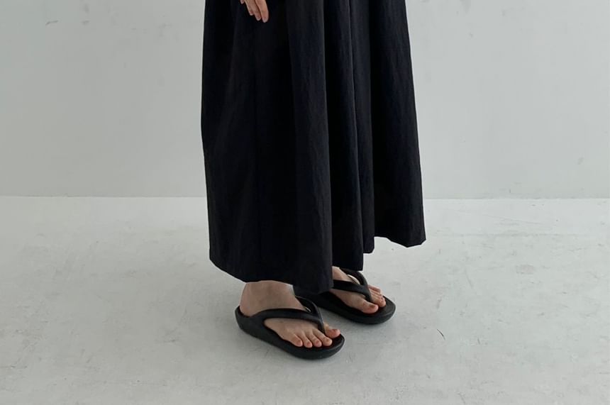 Chubby Girl - Effen midi-tankjurk