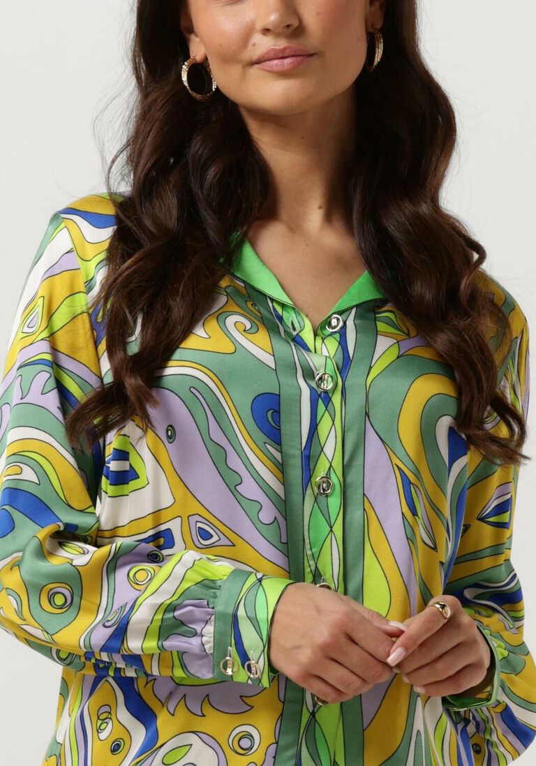 ANA ALCAZAR groene ana alcazar blouse top