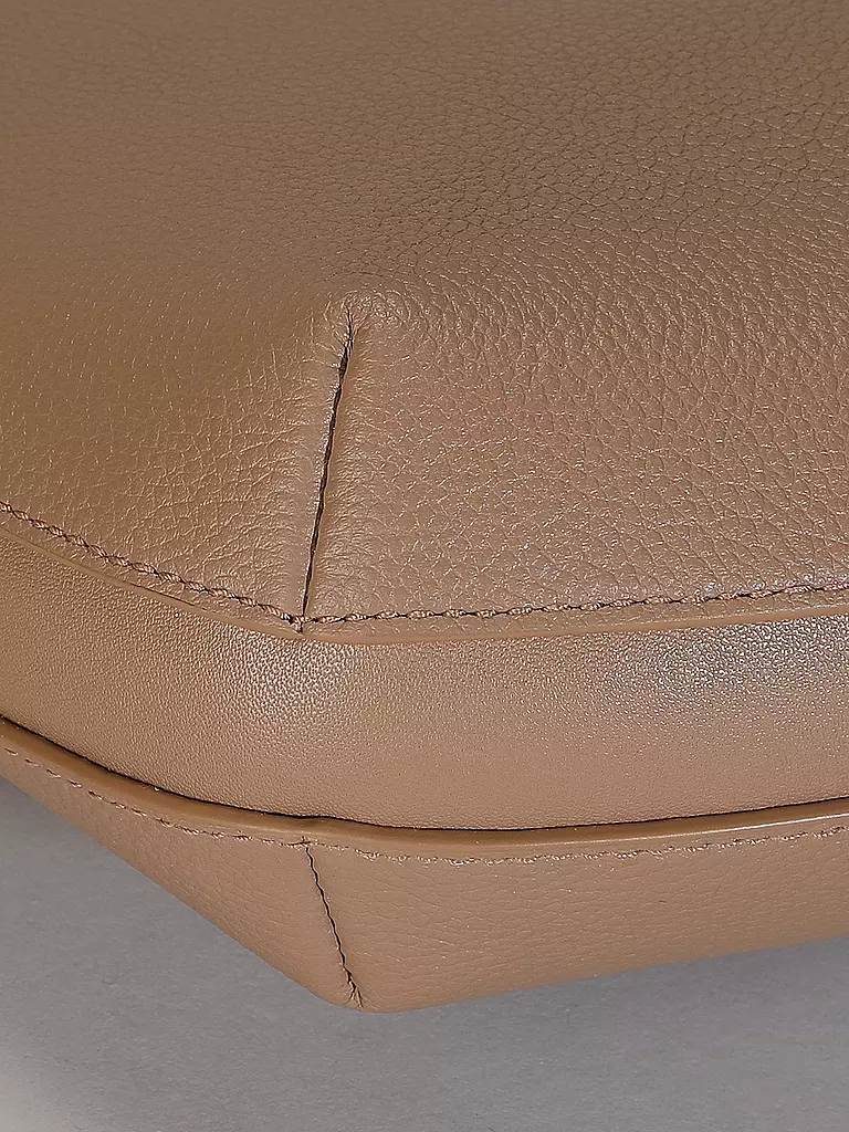 FURLA Ledertasche - Schultertasche GOCCIA Small beige