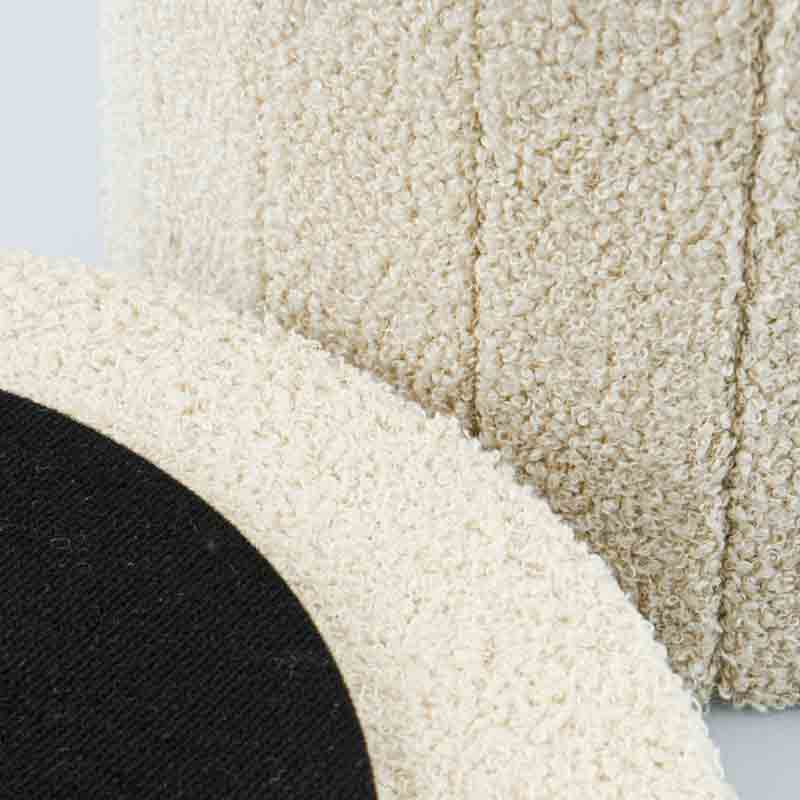 Coffre de rangement 'Teddy' pliable écru