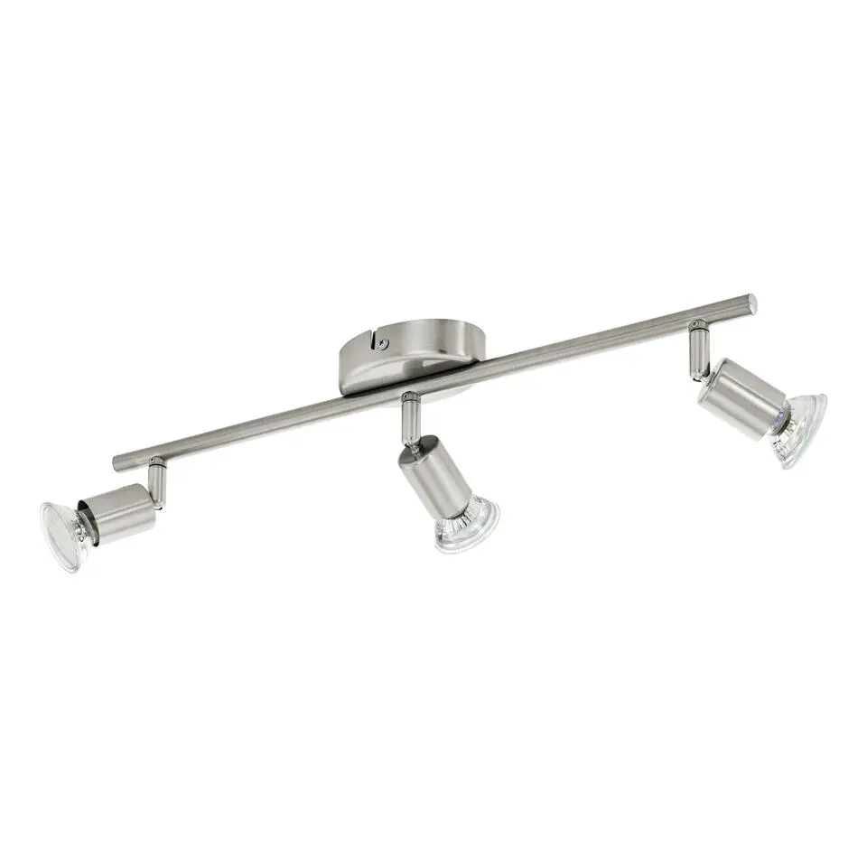 EGLO Buzz-Led Opbouwspot - LED - 48.5 cm - Nikkelmat