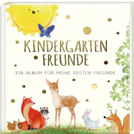 PAPERISH Kindergartenfreunde - Tiere: ein Album für meine ersten Freunde (Freundebuch)