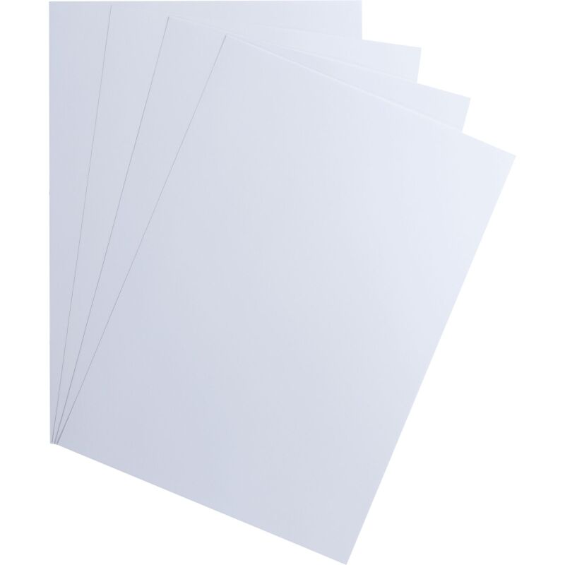 Couverture de reliure papier 160 g Clairefontaine Clairalfa blanche - Paquet de 250